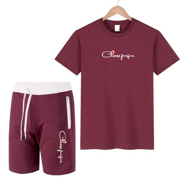 Summer Men's Sets Fashion Brand Tracksuit Men Short Sleeve T Shirts Sport Shorts Suit Casual Clothing Mens Joggers Sets, White
Summer Men's Sets Fashion Brand Tracksuit Men Short Sleeve T Shirts Sport Shorts Suit Casual Clothing Mens Joggers Sets, White