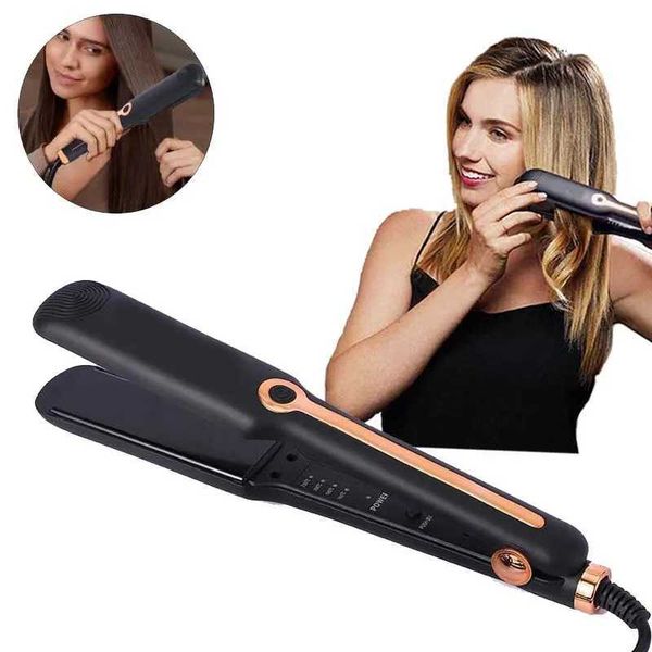 Electric Spt Dual-Purpose Curg Rod Ceramic Flat Best Professional Hair Straightener Iron hineXJ241016, Black
Electric Spt Dual-Purpose Curg Rod Ceramic Flat Best Professional Hair Straightener Iron hineXJ241016, Black
