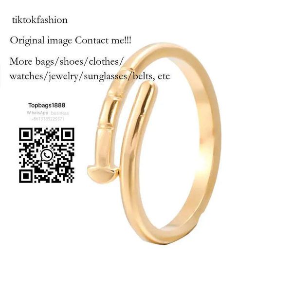 Designer Na-il Ring Jewelry Midi Rings Women Titanium Steel Alloy Gold Process Fashion Gifts for Woman Accessories Never Fade
Designer Na-il Ring Jewelry Midi Rings Women Titanium Steel Alloy Gold Process Fashion Gifts for Woman Accessories Never Fade