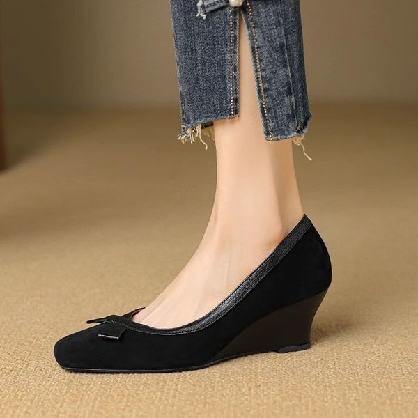 High Heel Women's Fashion Shoes: Unique France Style Versatile Black Coffee 77e3