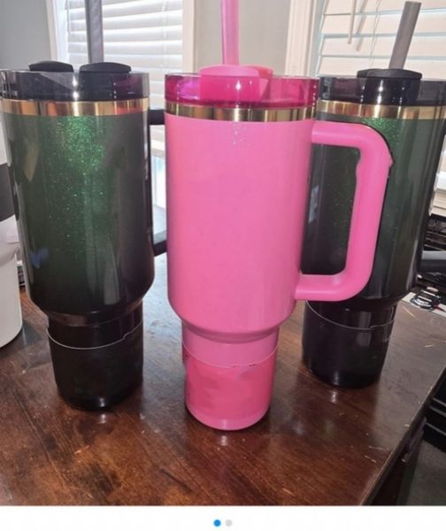 Pink Loveshackfancy 40oz Tumbler with Silicone Handle & Lid, Stainless Steel, Valentine's Day Gift, Multi-color
Pink Loveshackfancy 40oz Tumbler with Silicone Handle & Lid, Stainless Steel, Valentine's Day Gift, Multi-color