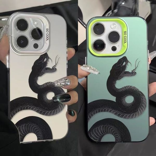 Black Snake Phone Case for iPhone 16 15 14 13 Pro 12 11 Pro Xs X XR Max 8 7 SE Aurora Hard PC+TPU Cases Back Cover, S459p1purple
Black Snake Phone Case for iPhone 16 15 14 13 Pro 12 11 Pro Xs X XR Max 8 7 SE Aurora Hard PC+TPU Cases Back Cover, S459p1purple
