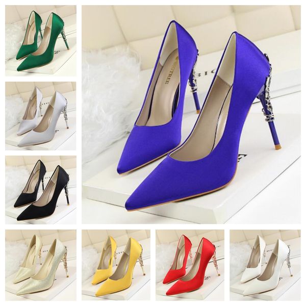Women's Dress Shoes Bow silk High Heels sandal Ballet pumps heels Mary Jane 9.5cm Luxury Designer shoes White Red Pink Wedding stiletto High-heeled shoes, Blue
Women's Dress Shoes Bow silk High Heels sandal Ballet pumps heels Mary Jane 9.5cm Luxury Designer shoes White Red Pink Wedding stiletto High-heeled shoes, Blue