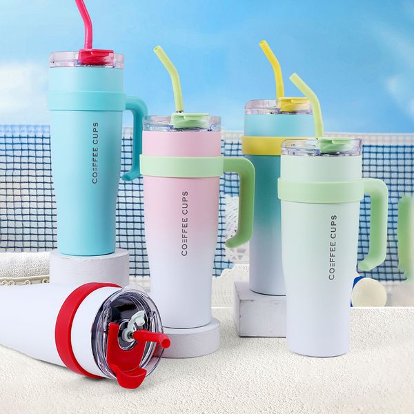 Food grade 40oz Car Cup 304 stainless steel handle Ice Bully Cup Cross-border large capacity car with straw, Graduated blue
Food grade 40oz Car Cup 304 stainless steel handle Ice Bully Cup Cross-border large capacity car with straw, Graduated blue