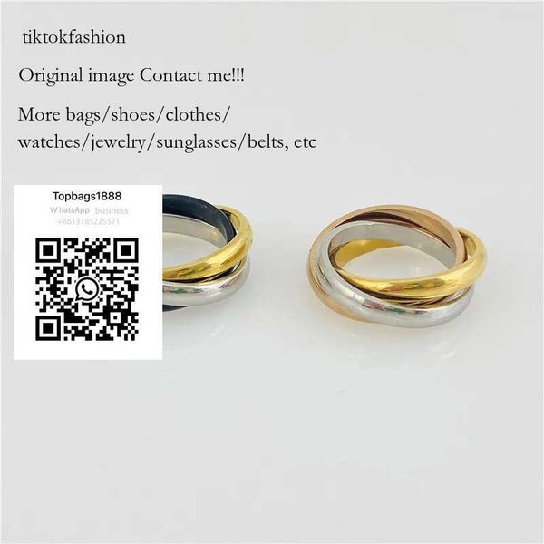 Designer Wedding Ring for Men Women Titanium Sier with Three Colors Gold Plated Rings size 5-11 tiktokfashion
Designer Wedding Ring for Men Women Titanium Sier with Three Colors Gold Plated Rings size 5-11 tiktokfashion