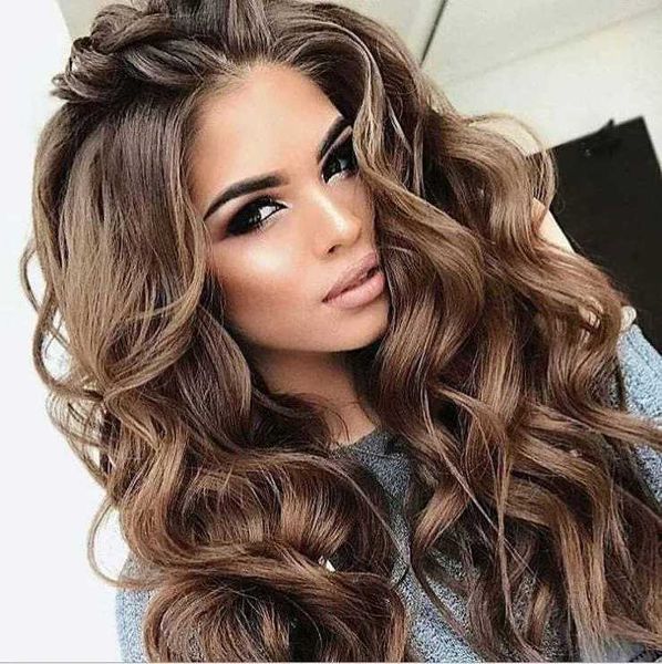 Long Wavy Brown Synthetic Wigs for Women, Natural Full Cosplay Costume Party Wigs, Heat Resistant, Burgundy
Long Wavy Brown Synthetic Wigs for Women, Natural Full Cosplay Costume Party Wigs, Heat Resistant, Burgundy