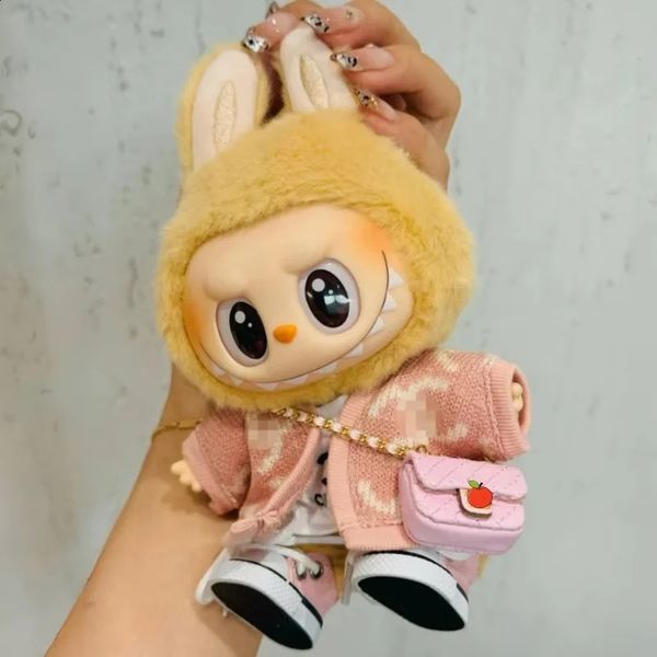 Cute Labubu first and second generation cardigans cute T-shirt sets doll toy decorations clothing series holiday gifts only 241009
Cute Labubu first and second generation cardigans cute T-shirt sets doll toy decorations clothing series holiday gifts only 241009