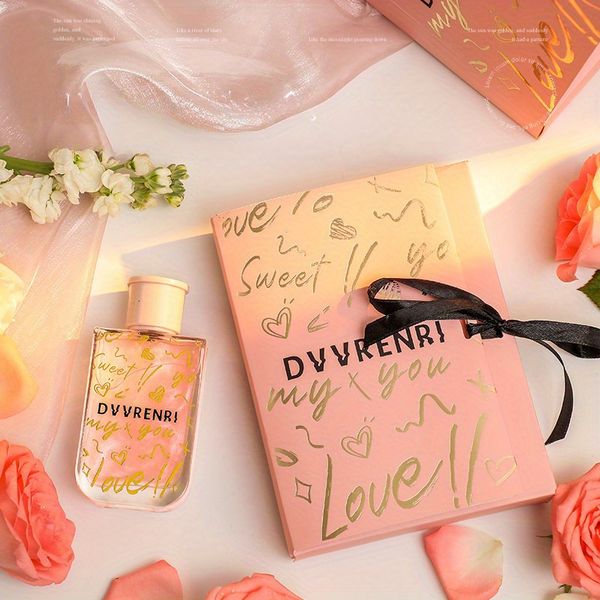 A set of floral perfume gift box 3-5% concentration alcohol based BPA free elegant liquid perfume suitable for dating business daily use and gift giving 
A set of floral perfume gift box 3-5% concentration alcohol based BPA free elegant liquid perfume suitable for dating business daily use and gift giving