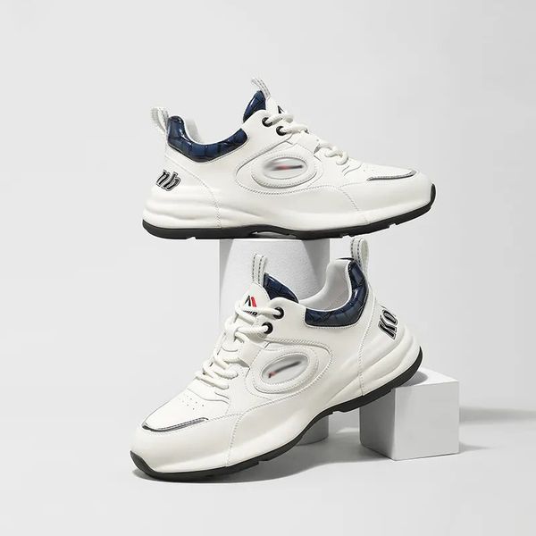 Designer shoes Autumn and winter new sports shoes with low top layer cowhide sports casual men's shoes, White
Designer shoes Autumn and winter new sports shoes with low top layer cowhide sports casual men's shoes, White