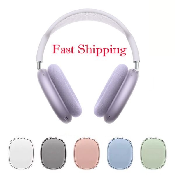 For Airpods Max bluetooth earbuds Headphone Accessories airpodspro max Transparent TPU Silicone Waterproof Protective case AirPod Max Headphones cover Case