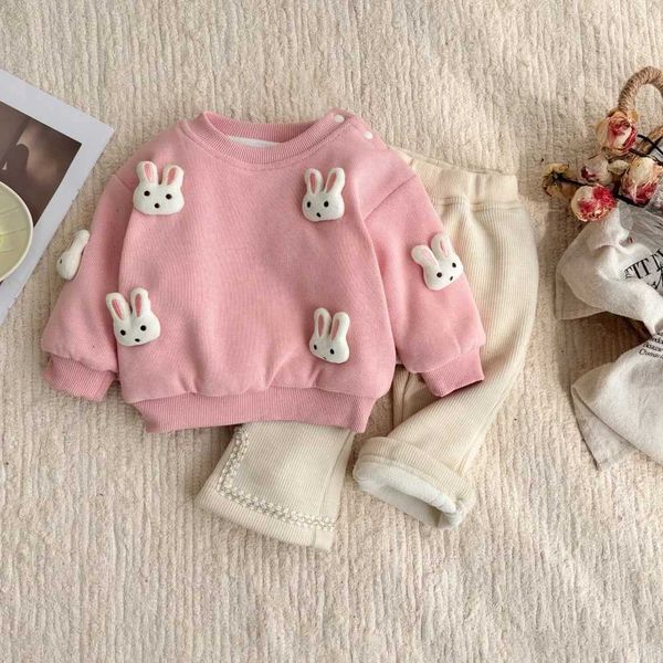 2024 Autumn/Winter New Childrens Girl Thick Warm Clothing Set 2 pieces Baby Cartoon Top Sweater+Pants 3M-3YJ241025, Red
2024 Autumn/Winter New Childrens Girl Thick Warm Clothing Set 2 pieces Baby Cartoon Top Sweater+Pants 3M-3YJ241025, Red