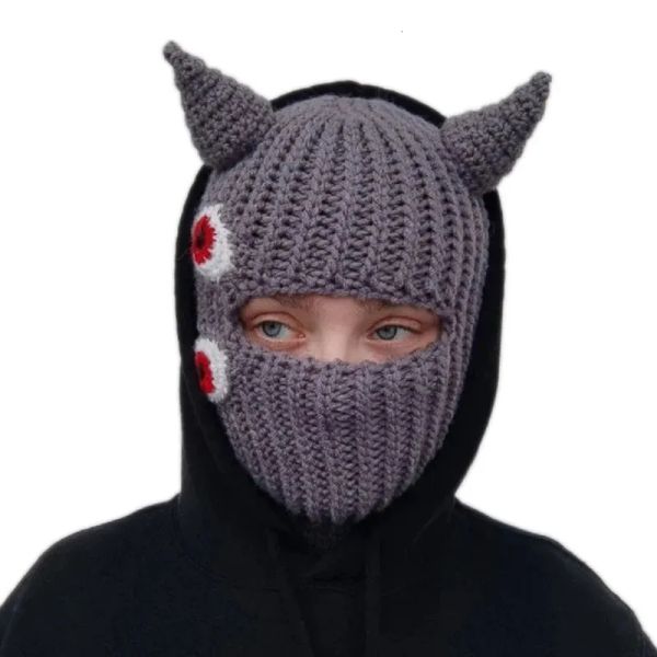 Luxury Designer Beanie Skull Caps Devil Horn Balaclava Halloween Little Hat Party BFP2410257 PTP2, Black
Luxury Designer Beanie Skull Caps Devil Horn Balaclava Halloween Little Hat Party BFP2410257 PTP2, Black