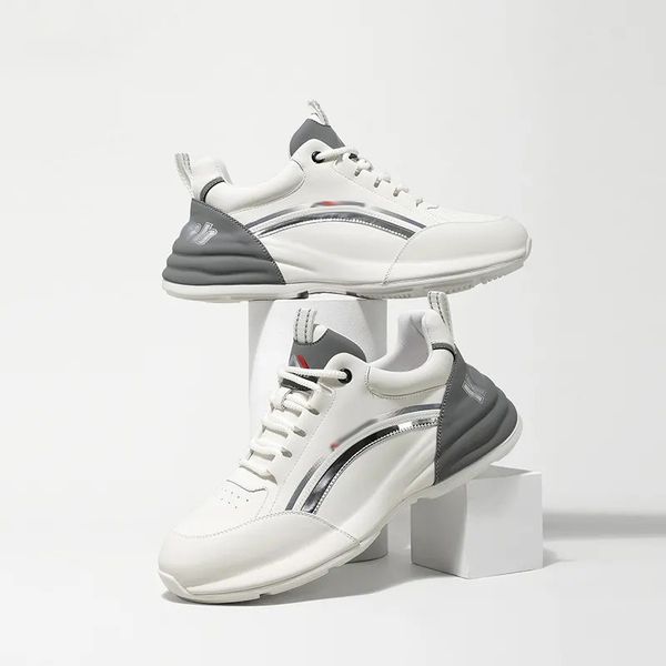 Designer shoes Men's shoes new spring and autumn shoes head layer cowhide breathable sports shoes casual men's fashion, Grey
Designer shoes Men's shoes new spring and autumn shoes head layer cowhide breathable sports shoes casual men's fashion, Grey