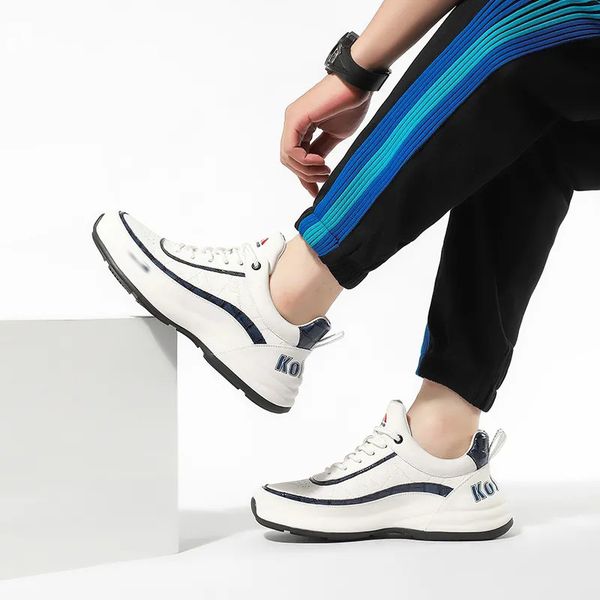 shoe Men's shoes New leather men's daddy shoes 2024 autumn/winter handsome sports casual shoes, Blue
shoe Men's shoes New leather men's daddy shoes 2024 autumn/winter handsome sports casual shoes, Blue