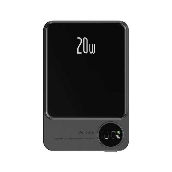 New Arrival 10000mAh Alloy Powerbank Magnetic Power Bank Wireless Fast Charger For iPhone 15 14 13 12 11 Backup battery T250306