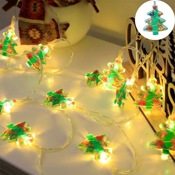 Christmas tree LED Christmas lights strings of flashing lights strings of Christmas Day cartoon characters snowman scene atmosphere decorative lights
Christmas tree LED Christmas lights strings of flashing lights strings of Christmas Day cartoon characters snowman scene atmosphere decorative lights
