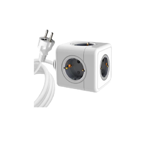 E03 OEM Multifunctional cube power extension socket 5 EU outlets with 1.5m cable for home office
E03 OEM Multifunctional cube power extension socket 5 EU outlets with 1.5m cable for home office