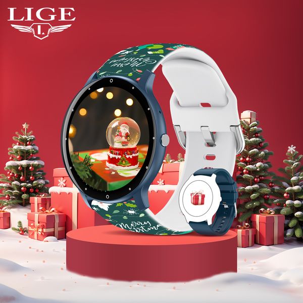 LIGE's new multifunctional sports smartwatch silicone strap watch calendar sports health monitoring watch Christmas gift
LIGE's new multifunctional sports smartwatch silicone strap watch calendar sports health monitoring watch Christmas gift