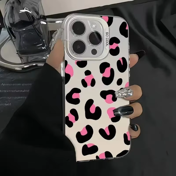 Leopard Print Phone Case for iPhone 16 15 14 13 Pro 12 11 Pro Xs X XR Max 8 7 SE Laser Hard PC+TPU Cases Back Cover, H375p1white
Leopard Print Phone Case for iPhone 16 15 14 13 Pro 12 11 Pro Xs X XR Max 8 7 SE Laser Hard PC+TPU Cases Back Cover, H375p1white