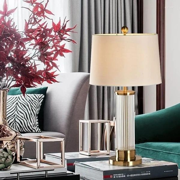 Lamps LED Table Golden Crystal For Living Room Bedroom Bedside Lamp Glass Light High Grade Large Desk Lighs Fixtures
Lamps LED Table Golden Crystal For Living Room Bedroom Bedside Lamp Glass Light High Grade Large Desk Lighs Fixtures