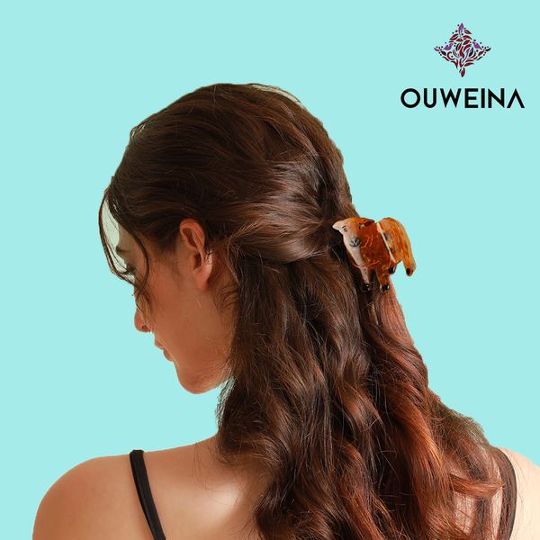 2024 new original design brown small animal hair clips plate hair back of the head grasp clip shark clip grasp clip
2024 new original design brown small animal hair clips plate hair back of the head grasp clip shark clip grasp clip