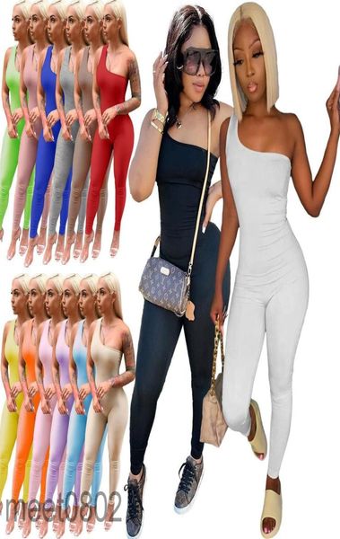 women jumpsuit 2021 spring and summer women039s designer one shoulder solid color onesies sleeveless suspender trousers slim ro9325078, Black;white
women jumpsuit 2021 spring and summer women039s designer one shoulder solid color onesies sleeveless suspender trousers slim ro9325078, Black;white