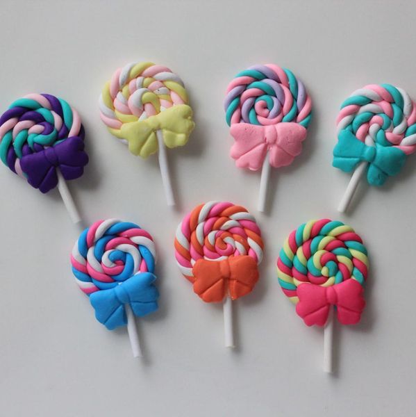 100 pieceslot polymer clay lollipop with bow mix colors diy resin cabochons accessories for diy craft3319777, Black
100 pieceslot polymer clay lollipop with bow mix colors diy resin cabochons accessories for diy craft3319777, Black