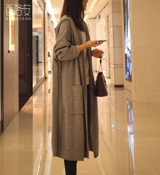 new autumn midlength hooded coat women039s cardigan jackets women039s windbreaker outerwear knitted coat female 503005, Black
new autumn midlength hooded coat women039s cardigan jackets women039s windbreaker outerwear knitted coat female 503005, Black