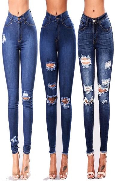 new stylish womens high waisted skinny ripped denim pants slim pencil jeans trousers fz20906281442, Blue
new stylish womens high waisted skinny ripped denim pants slim pencil jeans trousers fz20906281442, Blue