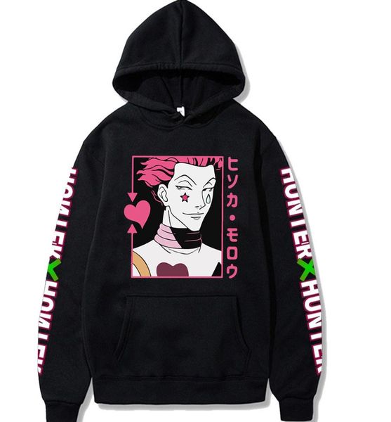 hunter x hunter men hoodie hisoka cosplay sweatshier anime kurapika gon css hoodie fashion pullover male y01111388728, Black
hunter x hunter men hoodie hisoka cosplay sweatshier anime kurapika gon css hoodie fashion pullover male y01111388728, Black