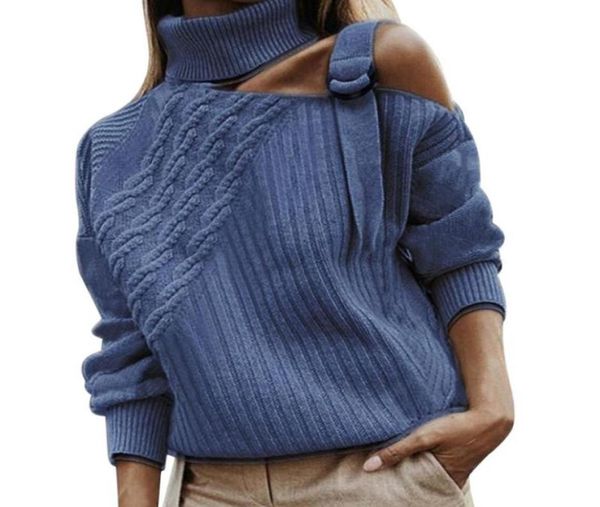 cold shoulder warm solid long sleeve knitted turtleneck party casual daily soft autumn winter women sweater8935175, White;black
cold shoulder warm solid long sleeve knitted turtleneck party casual daily soft autumn winter women sweater8935175, White;black