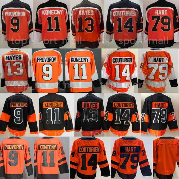 reverse retro ice hockey 9 ivan provorov jerseys 11 travis konecny 13 kevin hayes 14 sean couturier 79 carter hart stadium series black team, Black;red
reverse retro ice hockey 9 ivan provorov jerseys 11 travis konecny 13 kevin hayes 14 sean couturier 79 carter hart stadium series black team, Black;red