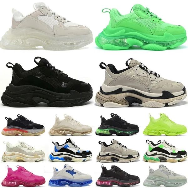 triple s men women designer casual shoes platform sneakers clear sole black white grey red pink blue royal neon green speed 2 2.0 mens train
triple s men women designer casual shoes platform sneakers clear sole black white grey red pink blue royal neon green speed 2 2.0 mens train