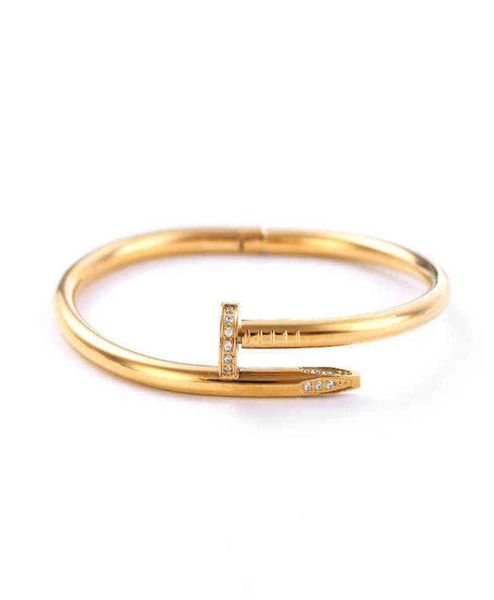 with red dust bag gold silver titanium steel nail bracelet inlay diamond screw cuff women men love couple gift204m3383696, Black
with red dust bag gold silver titanium steel nail bracelet inlay diamond screw cuff women men love couple gift204m3383696, Black