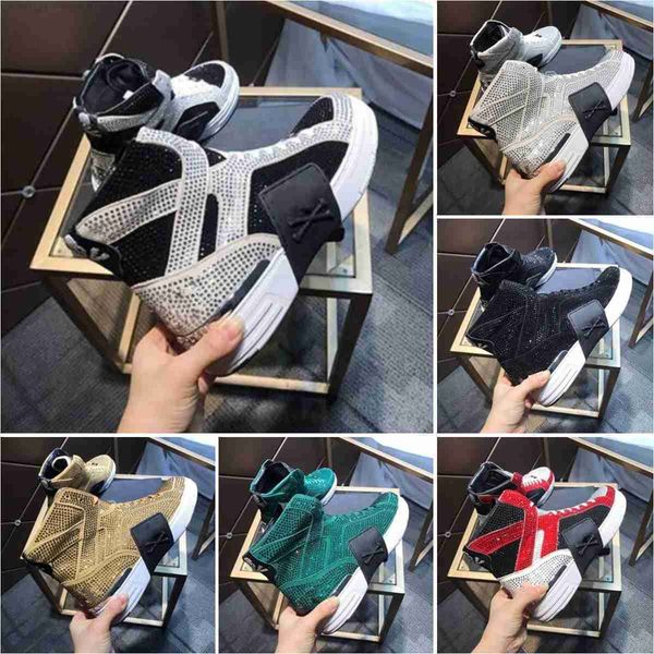 the highest quality men shoes pp mixed color high-cut lace-up style12 race runner plein casual sneakers shoes, Black
the highest quality men shoes pp mixed color high-cut lace-up style12 race runner plein casual sneakers shoes, Black