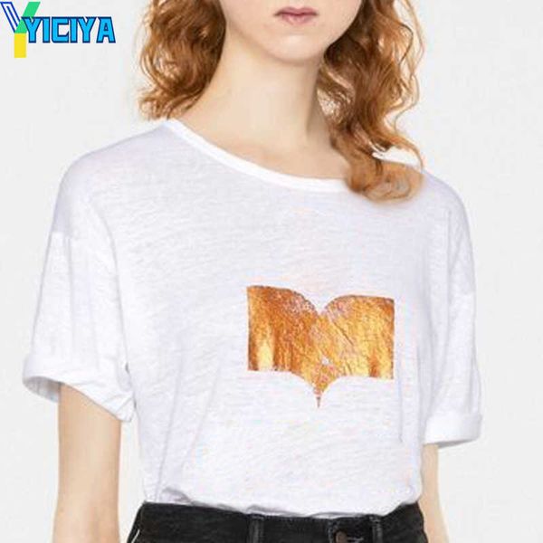 yiciya is brand y2k women clothing t-shirt tees tshirt crop 2023 oversized shirts and blouses short sleeve tee met, White
yiciya is brand y2k women clothing t-shirt tees tshirt crop 2023 oversized shirts and blouses short sleeve tee met, White