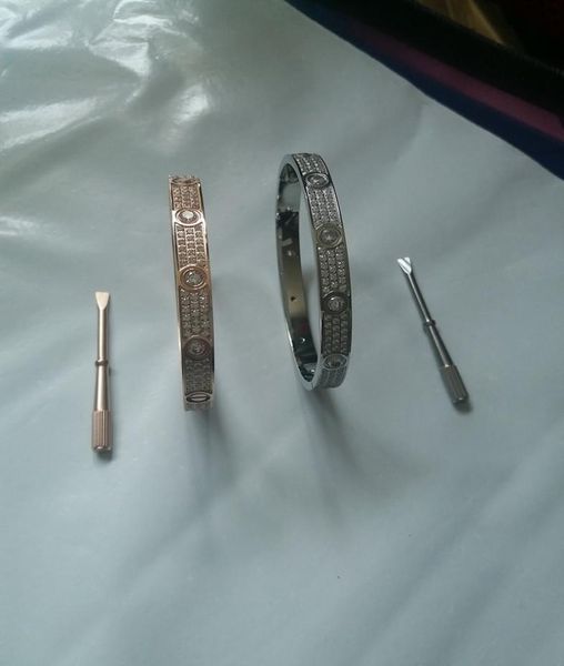 fashion stainless steel open cuff bracelet for women female 3 row zirconia stone bangles with screwdriver 3 colour silver gold ro6394570, Black
fashion stainless steel open cuff bracelet for women female 3 row zirconia stone bangles with screwdriver 3 colour silver gold ro6394570, Black