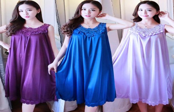 can be worn within 210 kg pajamas women summer ice silk nightdress fat mm loose large size lace sling nightdress3684196, Black;red
can be worn within 210 kg pajamas women summer ice silk nightdress fat mm loose large size lace sling nightdress3684196, Black;red