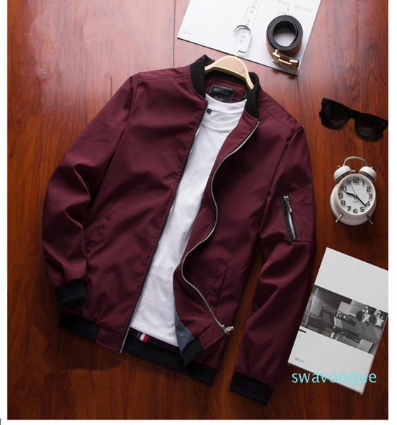 man 2020 clothing male casual outwear coat slim windbreaker jacket mens bomber piolt jacket xm016969541, Black;brown
man 2020 clothing male casual outwear coat slim windbreaker jacket mens bomber piolt jacket xm016969541, Black;brown