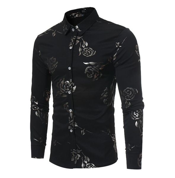black rose floral print shirt men camisas hombre autumn slim fit long sleeve mens dress shirts business casual shirt 2205162974556, White;black
black rose floral print shirt men camisas hombre autumn slim fit long sleeve mens dress shirts business casual shirt 2205162974556, White;black