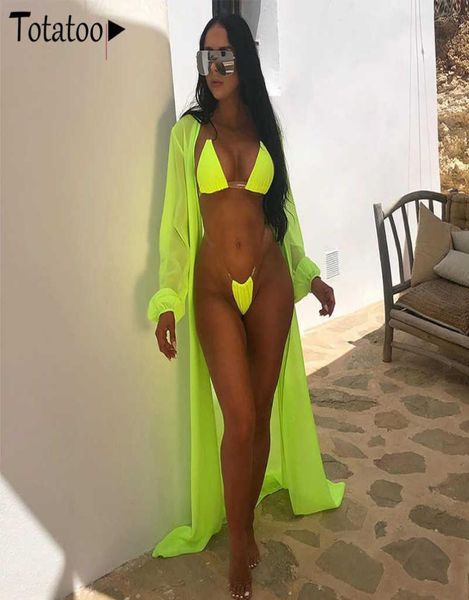 novgirl fashion 3 piece set bikini women 2019 summer transparent strap swimwear and long chiffon cover up outfit beach suit neon3204258, Black;white
novgirl fashion 3 piece set bikini women 2019 summer transparent strap swimwear and long chiffon cover up outfit beach suit neon3204258, Black;white