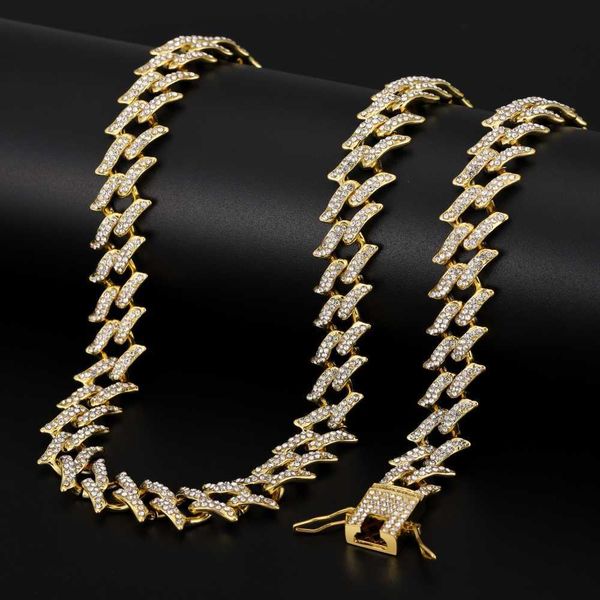 strands 30'' hip hop rock crystal cuban choker necklaces for women iced out pink rhinestone chunky thick luxury shine jewelry 2306, Black
strands 30'' hip hop rock crystal cuban choker necklaces for women iced out pink rhinestone chunky thick luxury shine jewelry 2306, Black