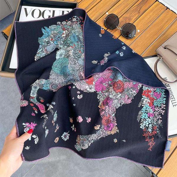korean style autumn scarf and winter light flower horse double sided two color silk wool large kerchief fashion, Blue;gray
korean style autumn scarf and winter light flower horse double sided two color silk wool large kerchief fashion, Blue;gray
