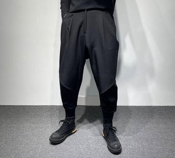 men039s pants pleated leggings autumn and winter street yamamoto loose slightly broken harlan large versatile overalls7935102, Black
men039s pants pleated leggings autumn and winter street yamamoto loose slightly broken harlan large versatile overalls7935102, Black