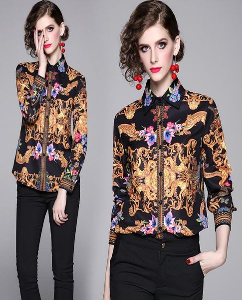 luxury design vintage printed shirts women039s spring fall runway lapel neck blouses office lady business slim long sleeve2907857, White
luxury design vintage printed shirts women039s spring fall runway lapel neck blouses office lady business slim long sleeve2907857, White