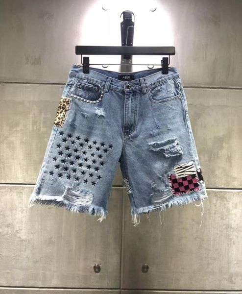 20ss summer mens shorts jeans five star shorts jeans causal biker holes denim shorts pants good quality size 28369093112, White;black
20ss summer mens shorts jeans five star shorts jeans causal biker holes denim shorts pants good quality size 28369093112, White;black