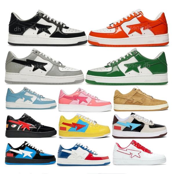 designer casual shoes shark star sk8 low baped patent leather black white blue camouflage skateboarding jogging men women sports sneakers tr
designer casual shoes shark star sk8 low baped patent leather black white blue camouflage skateboarding jogging men women sports sneakers tr