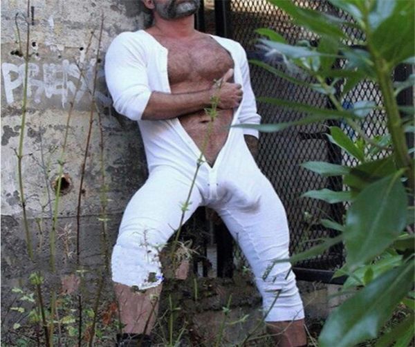 men sleepwear men039s stretch leotard underwear pajamas comfortable and soft sleepwear bodysuit long sleeve yjl3324393585309, Black;brown
men sleepwear men039s stretch leotard underwear pajamas comfortable and soft sleepwear bodysuit long sleeve yjl3324393585309, Black;brown