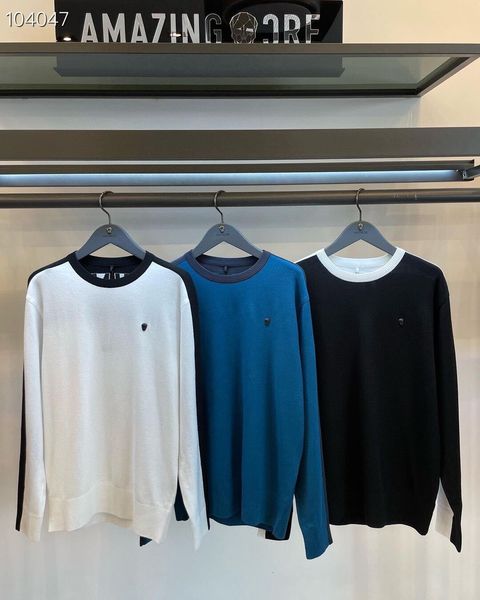 men's sweaters 23 original golf wear autumn and winter knitwear sweater sports round neck fashion 230831, White;black
men's sweaters 23 original golf wear autumn and winter knitwear sweater sports round neck fashion 230831, White;black