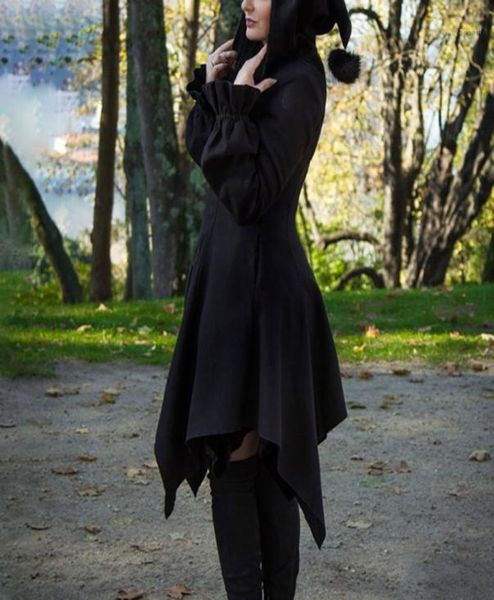 women long hoodie black gothic witch hooded casual streetwear asymmetric coat sweatshirts 2022 fall zipper young female women0398179321
women long hoodie black gothic witch hooded casual streetwear asymmetric coat sweatshirts 2022 fall zipper young female women0398179321